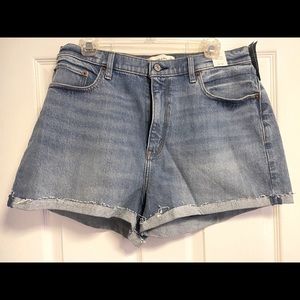 A&F High Rise Mom Short
